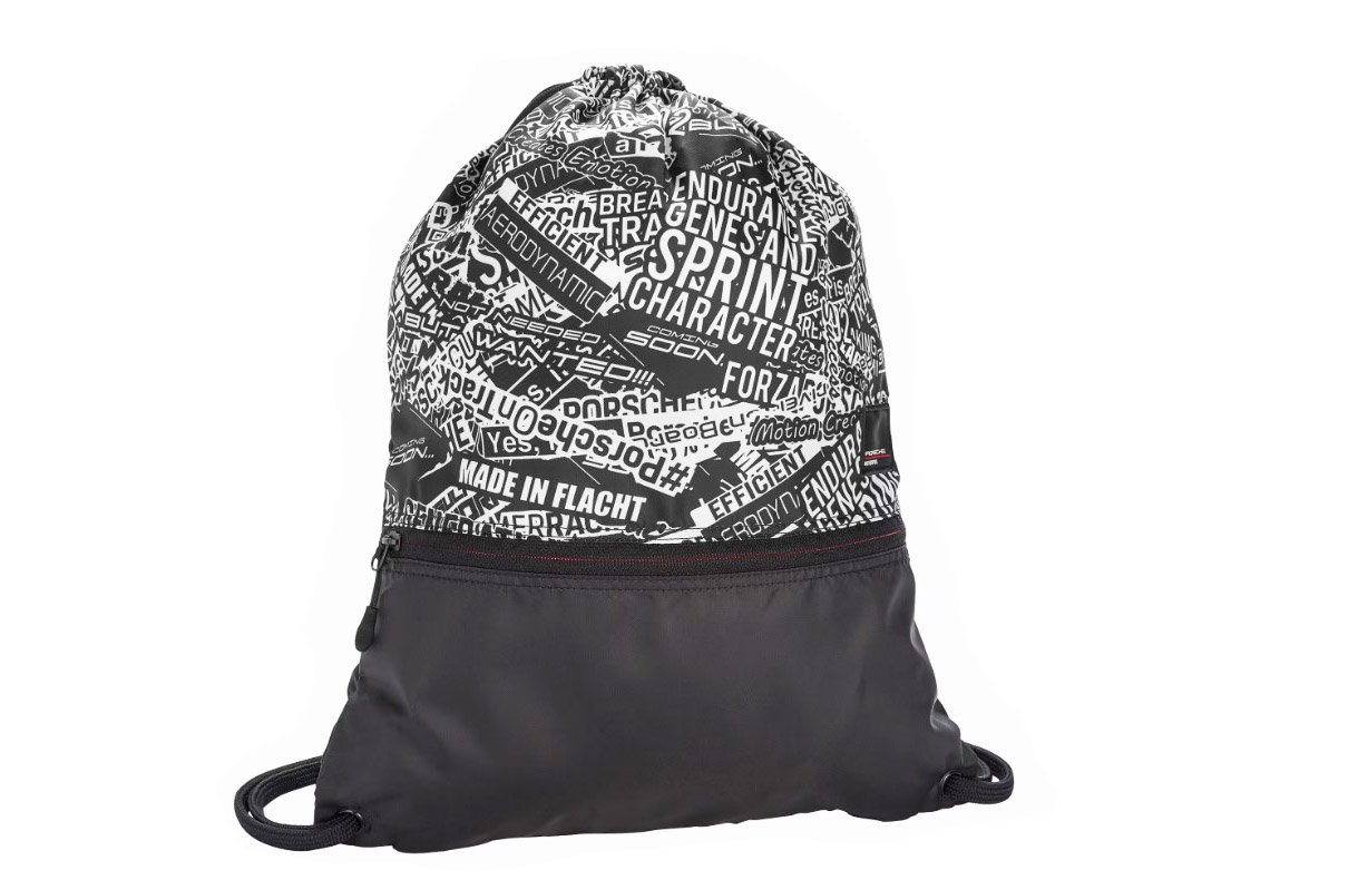 Porsche Motorsport Drawstring Backpack : Suncoast Porsche Parts